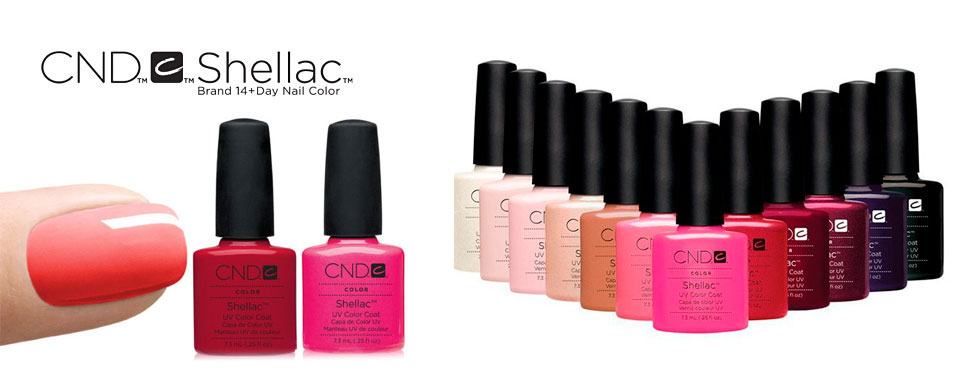 Het kleurenassortiment van CND SHELLAC