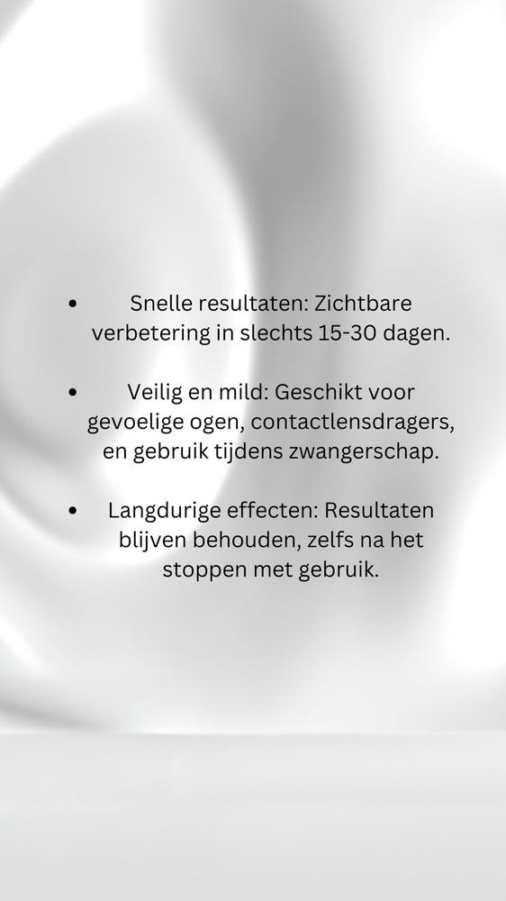 Uitleg over de snelle en milde werking van het serum